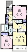 ターコイズの間取り画像