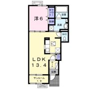 シャンティⅡAの間取り画像