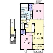 シャンティⅡAの間取り画像