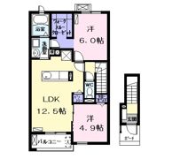 ビオラ トリコロール Ⅰの間取り画像
