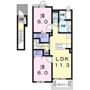 ハウスアイⅠの間取り画像