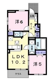 ル グラン B棟の間取り画像