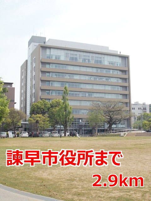 近くの役所まで2,900m（徒歩37分）