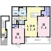 ニシルラッキーキャットの間取り画像