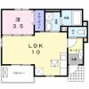 コリーヌメゾンDの間取り画像