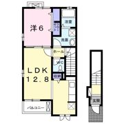 パルタージュの間取り画像