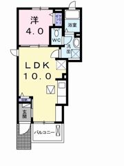 LYNX COURTの間取り画像