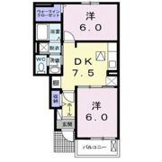 コンフォートさくらDの間取り画像
