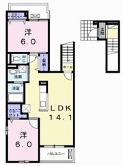 レジデンス高砂宝殿の間取り画像