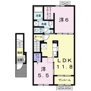 メル カノン2の間取り画像