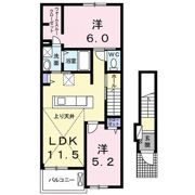 ビオーレ御幸の間取り画像