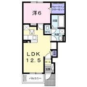 ベルオーブⅩの間取り画像