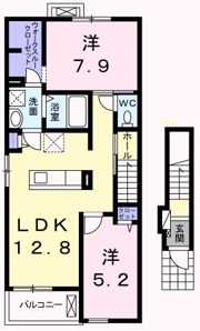 ルミエールⅡの間取り画像