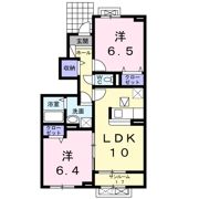 ラーレ Wの間取り画像
