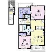 Alba Town Cの間取り画像