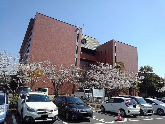 近くの中津市役所まで1,700m（徒歩22分）