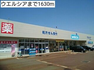 近くのウエルシアまで1,630m（徒歩21分）