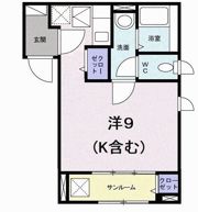 ベルーナの間取り画像