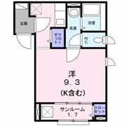 ベルーナの間取り画像