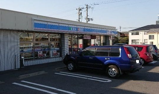 近くのローソン新潟大野町店まで150m（徒歩2分）
