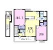 プリムローズ Shizuの間取り画像