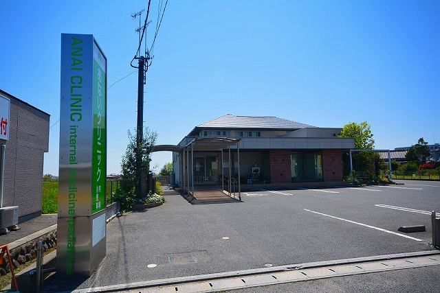 近くのあないクリニックまで550m（徒歩7分）