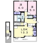 フルール・大和の間取り画像