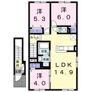 サイド Ⅴの間取り画像