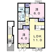 Ⅸ．グランツ・平井の間取り画像