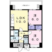 ヴァンヴェール森の宮の間取り画像