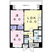 ヴァンヴェール森の宮の間取り画像