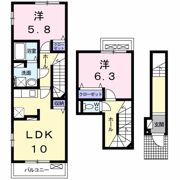 メゾンソレイユの間取り画像