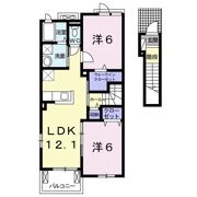 ファーストレジデンス Bの間取り画像