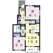 カメリアの間取り画像