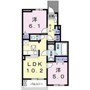 カメリアの間取り画像