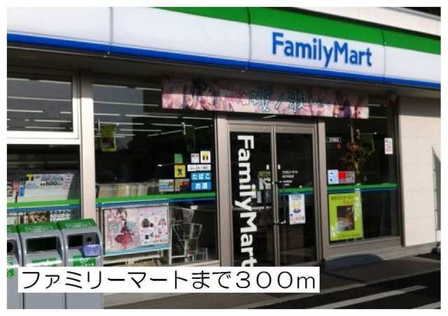 近くのコンビニまで300m（徒歩4分）