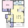 エスパスドゥレーヴ Aの間取り画像