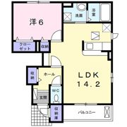 バンブーアンの間取り画像