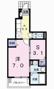 メイベリーナの間取り画像