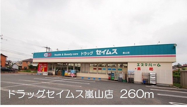 近くのドラッグセイムス嵐山店まで260m（徒歩4分）