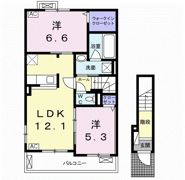 セイバリーAの間取り画像