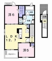 クレインガーデンの間取り画像
