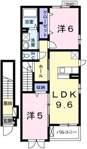 グランデール興浜Ⅰの間取り画像