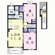 フラン メゾン Bの間取り画像