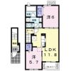 アンジュ デュ ヴァン Ⅱの間取り画像