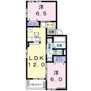 リヴィエール・コート Ⅱの間取り画像