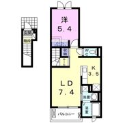 ヴィラージュ青の森の間取り画像