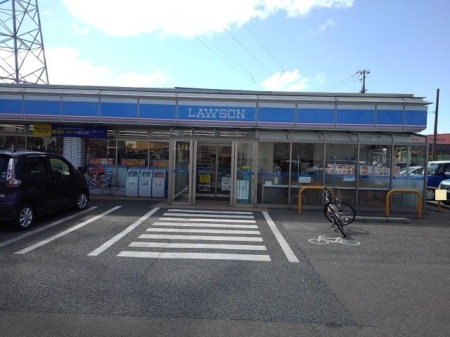 近くのローソン酒田西野店まで700m（徒歩9分）