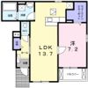 プラシードⅢの間取り画像