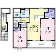 プラシードⅢの間取り画像